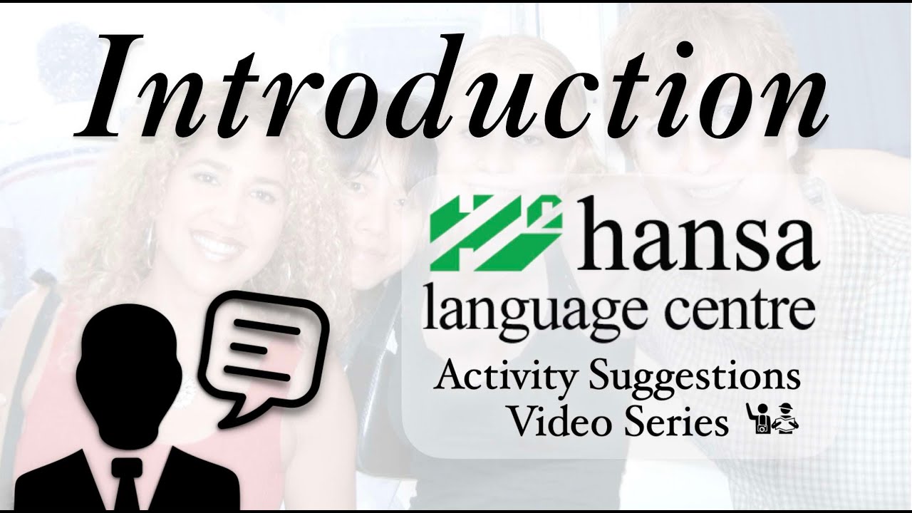 Hansa Activities Suggestions Introduction
