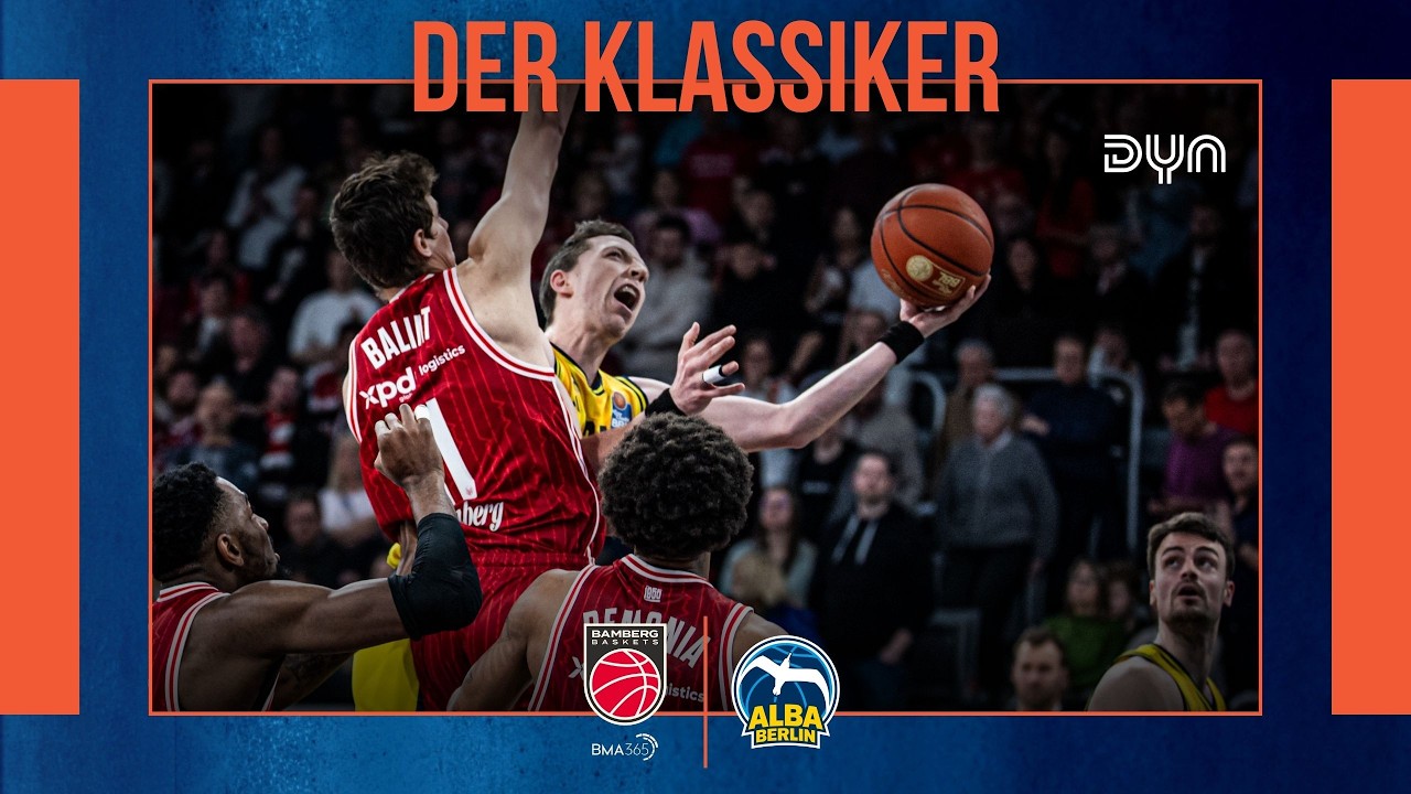Highlights: BMA365 Bamberg Baskets - ALBA BERLIN | easyCredit BBL | Dyn Basketball