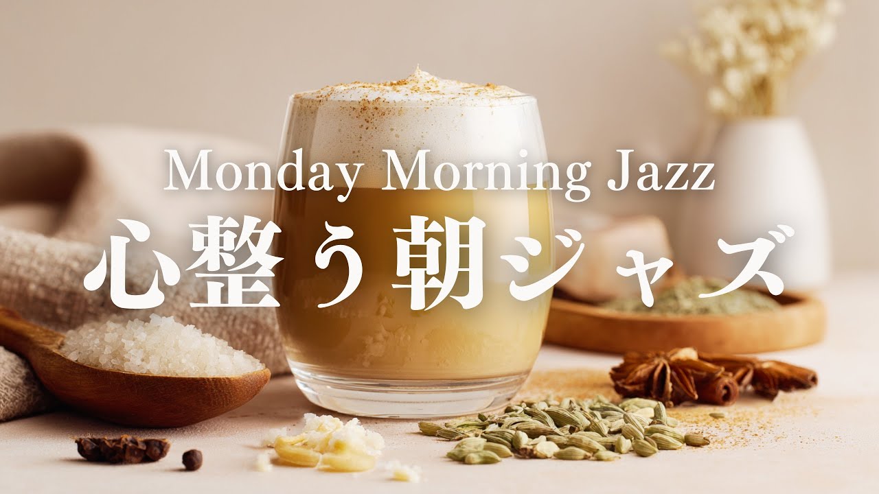 【1週間を静かに始める朝】気持ちが整う月曜のピアノジャズ｜Monday Morning Jazz