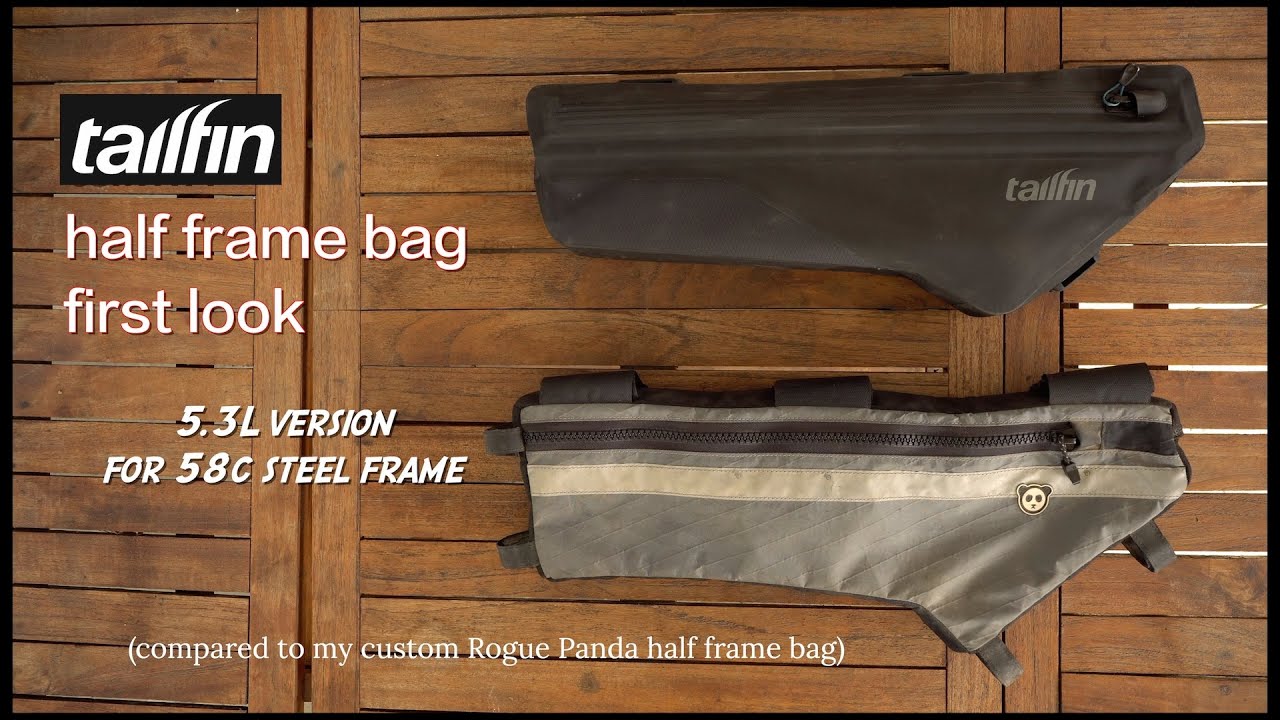 Tailfin 5.3L half frame bag - first look