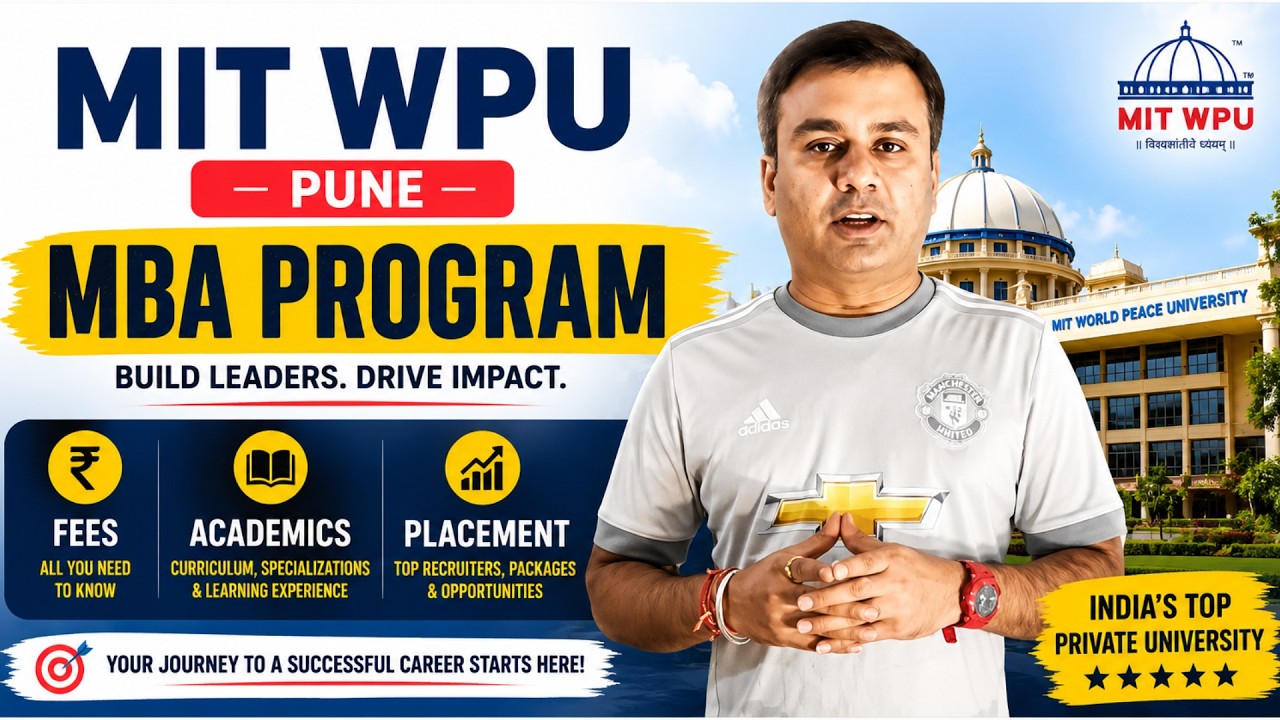 MIT - WORLD PEACE UNIVERSITY PUNE 🎓 MBA 🎓 ACADEMICS 🎓 FEES 🎓 PLACEMENT 🎓 ROI 🎓 #mbaadmissions #gmat