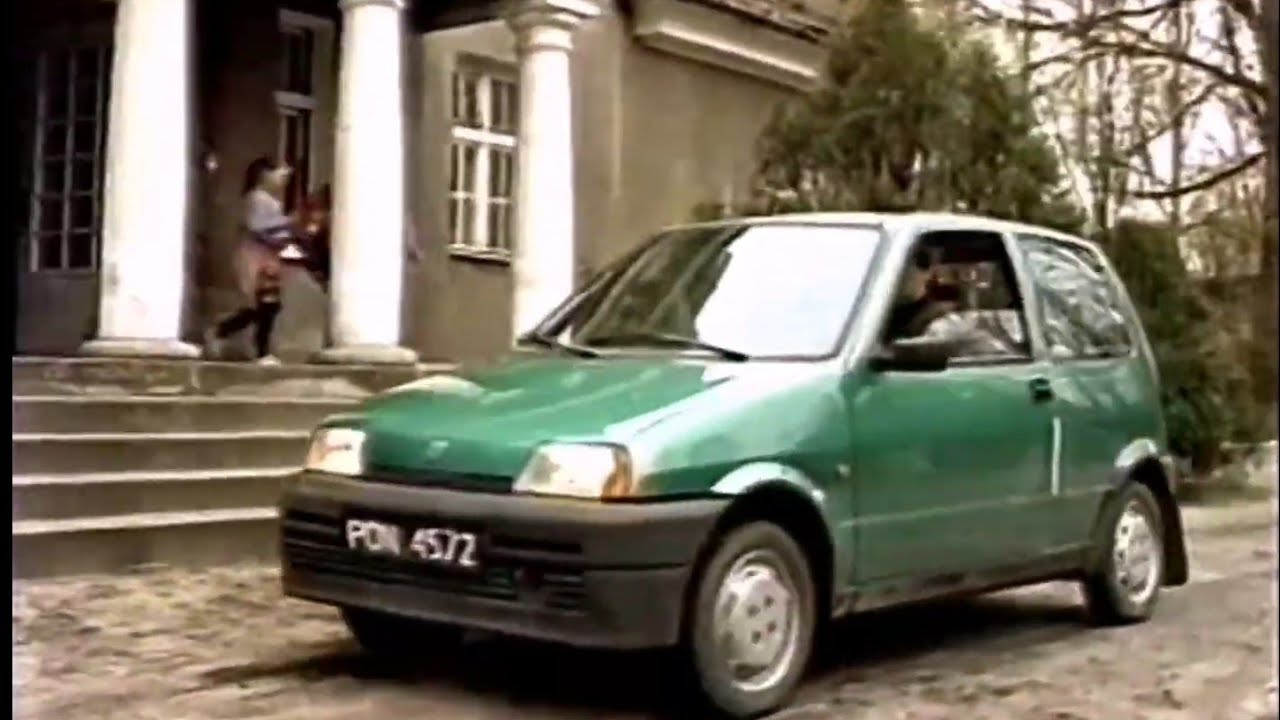 Reklama Fiat Cinquecento AUTOTAK 1994 Polska 
