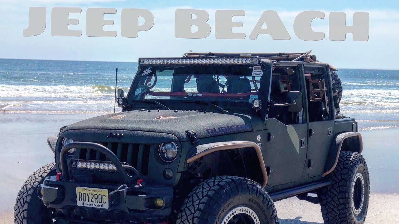 Jeep Beach 2018 in my Jeep Wrangler Rubicon!