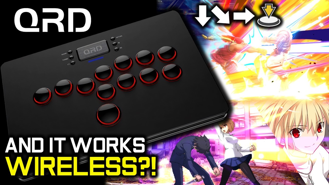I've Never Had A LEVERLESS Arcade Stick Like This Before! QRD Maestro S3 + PS5 Adaptor