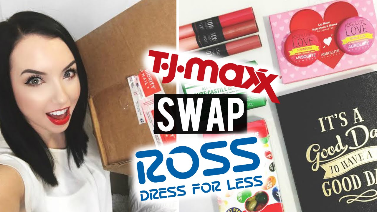 HUGE TJ MAXX & MARSHALLS SWAP With HollieEatsLipstick!