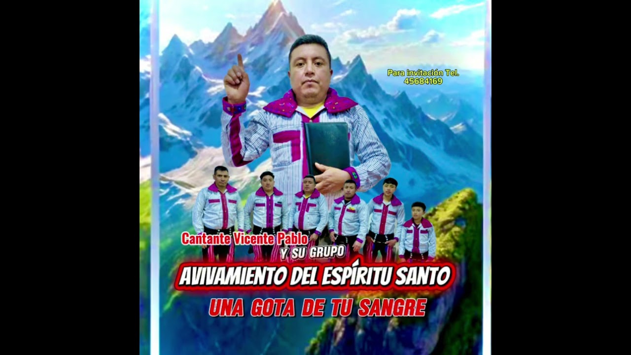 Cantante Vicente Pablo Una Gota De tu sangre 