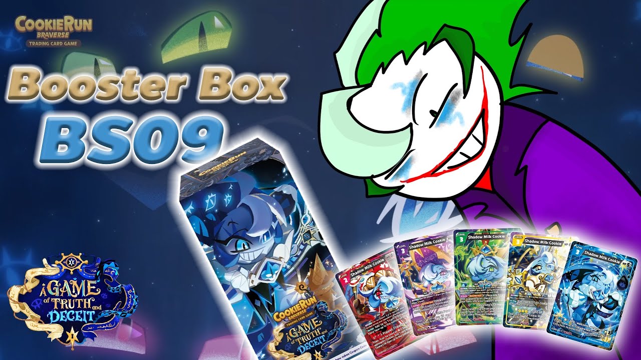 UNBOXING BS09❗️a GAME of TRUTH and DECEIT😈จริงหรือหลอก❓ | CookieRun Braverse #cookierunbraverse 