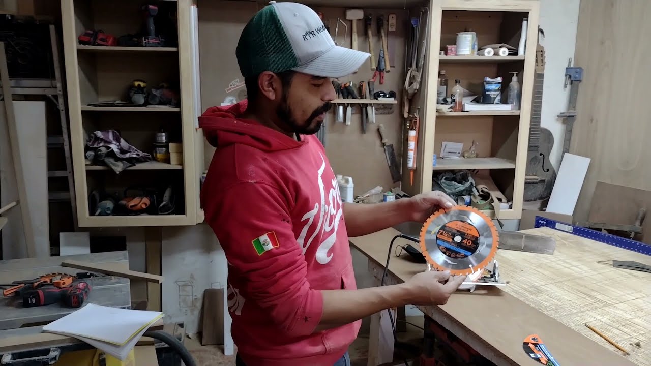 disco para sierra de 40 dientes para mdf y melamina