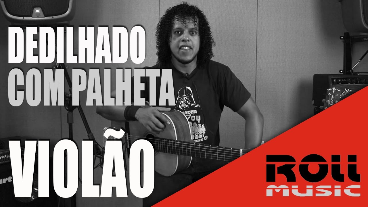 Aula de Violão | Aula de Violão Roll Music Alphaville - Dedilhado com Palheta