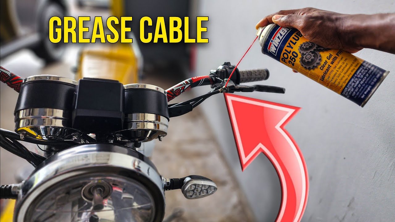 How To Grease Your Motorcycle Clutch Cable | Jamaican Bike Life 🇯🇲