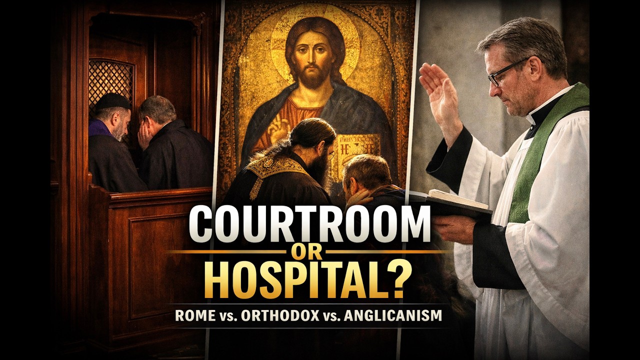 Confession: Courtroom or Hospital? Anglican, Orthodox & Catholic Compared