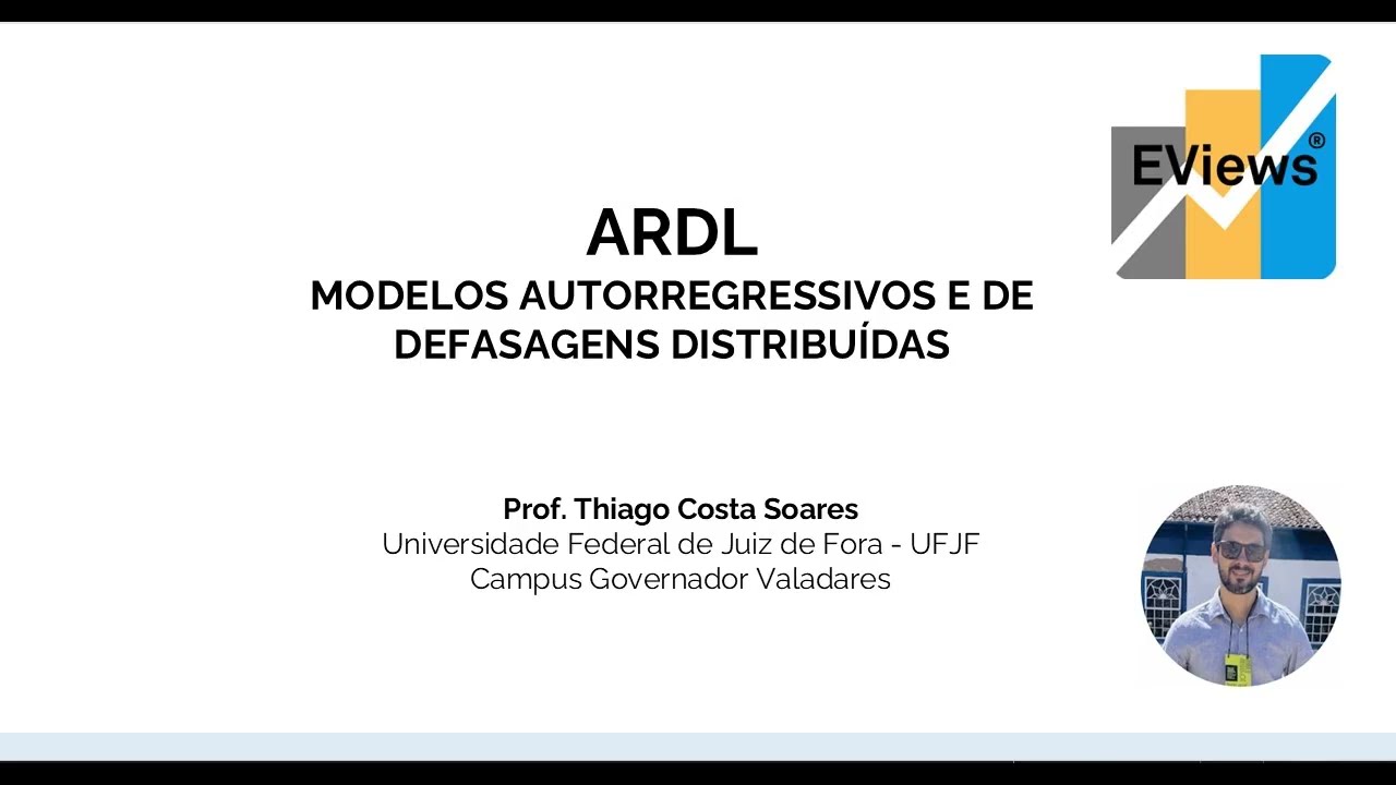 [EVIEWS] Modelo ARDL [Completo!]