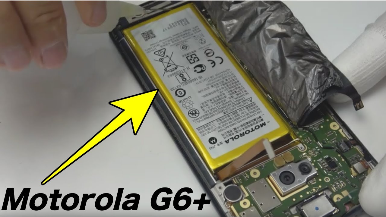 Motorola G6 Plus Battery Replacement