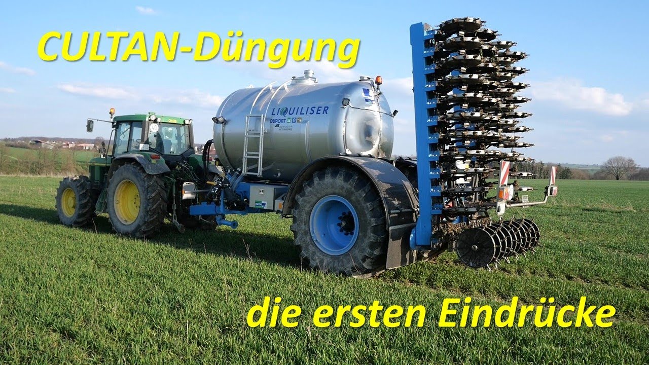 Erste Eindrücke der CULTAN-Düngung