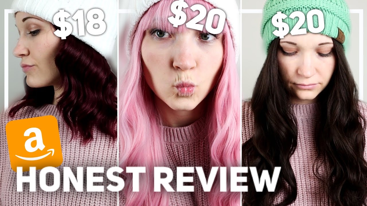 CHEAP AMAZON WIGS review | Affordable Wigs from Amazon | Amazon Wig Haul