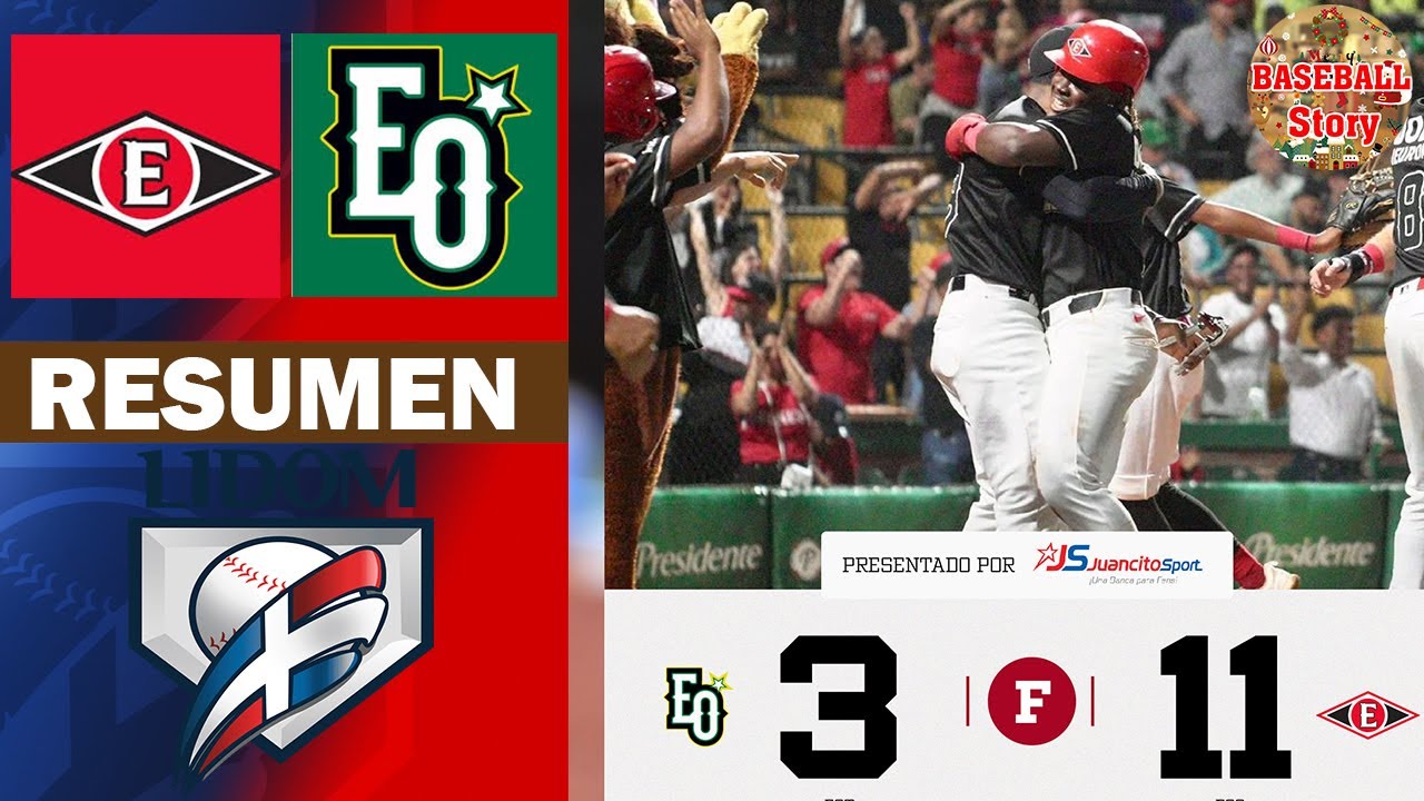 Resumen: Estrellas Orientales Vs. Leones del Escogido Serie Regular (22/12/2025)