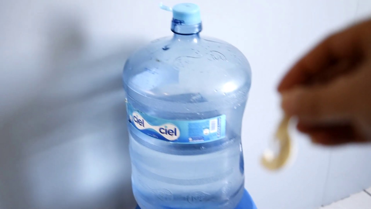 Unboxing de un Garrafon de Agua