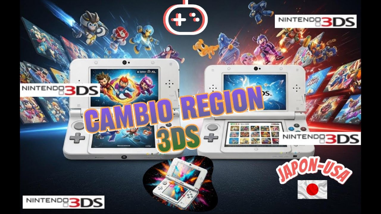 🎌➡️ ¿Cómo cambiar tu 3DS de japonés a USA fácil y rápido? 2025 🎮✨