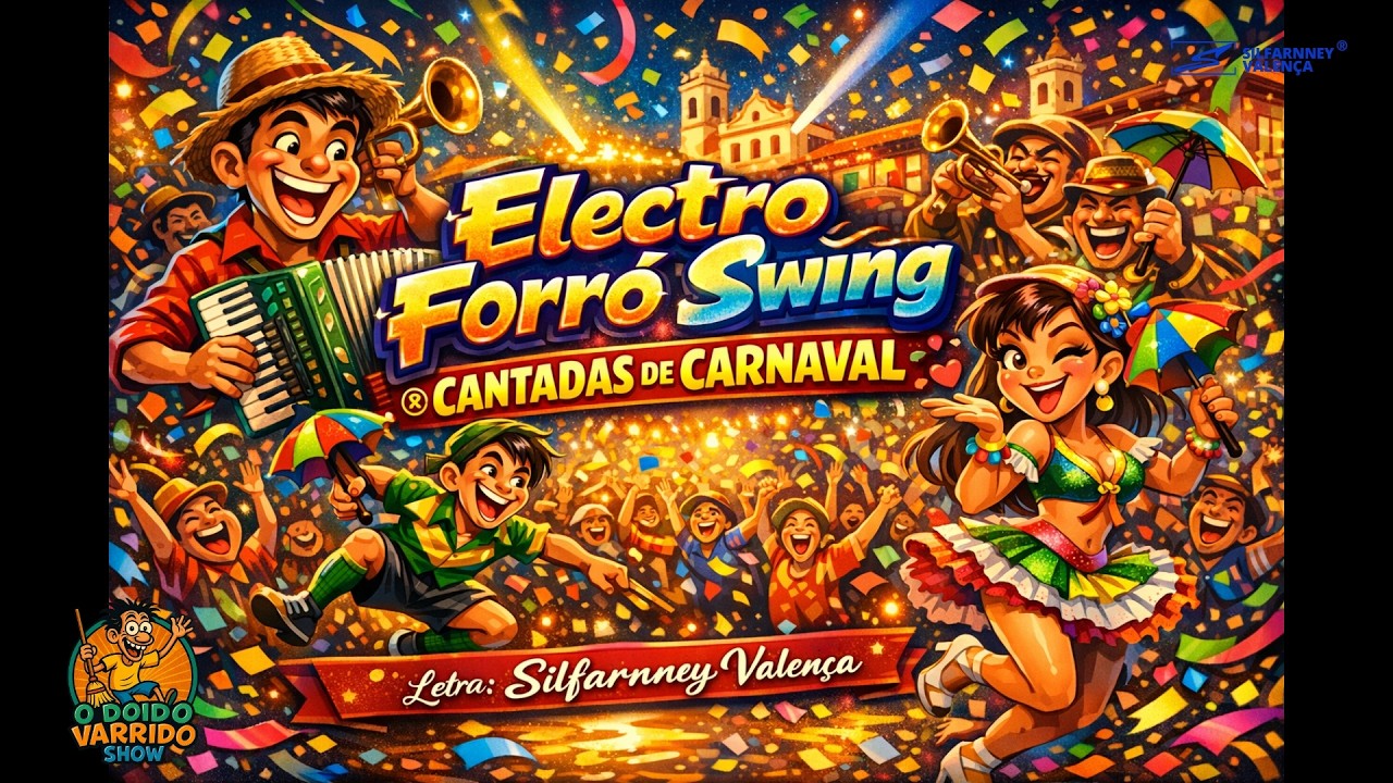 🎶 Electro Forró Swing — CANTADAS DE CARNAVAL | 𝓢𝓲𝓵𝓯𝓪𝓻𝓷𝓷𝓮𝔂 𝓥𝓪𝓵𝓮𝓷𝓬̧𝓪