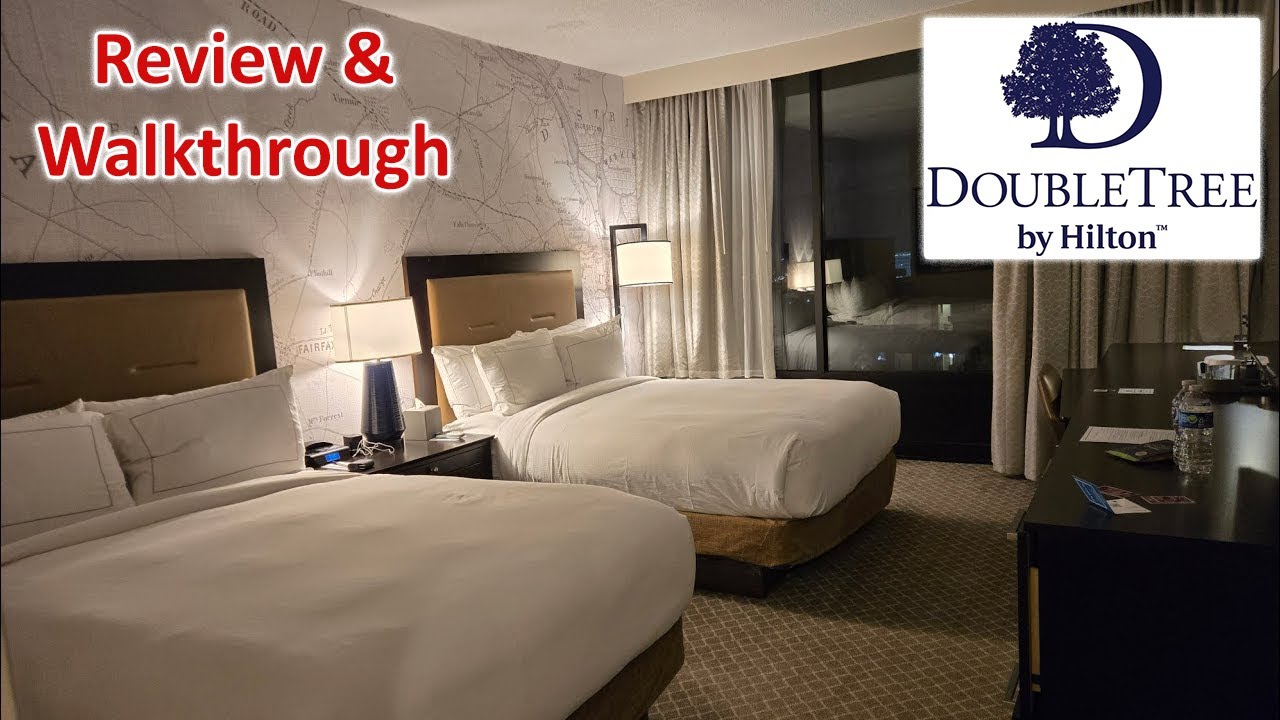 Обзор отеля Double Tree by Hilton в Маклине, штат Вирджиния. Полный отзыв.