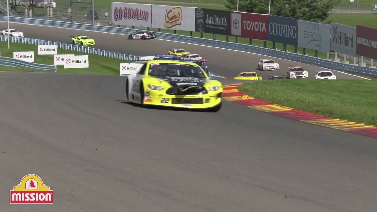 TA2 races through the esses at Watkins Glen