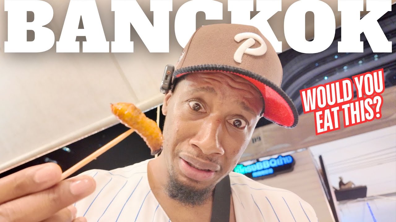 INSIDE Bangkok's BEST Night Market! DO PEOPLE REALLY EAT THIS?