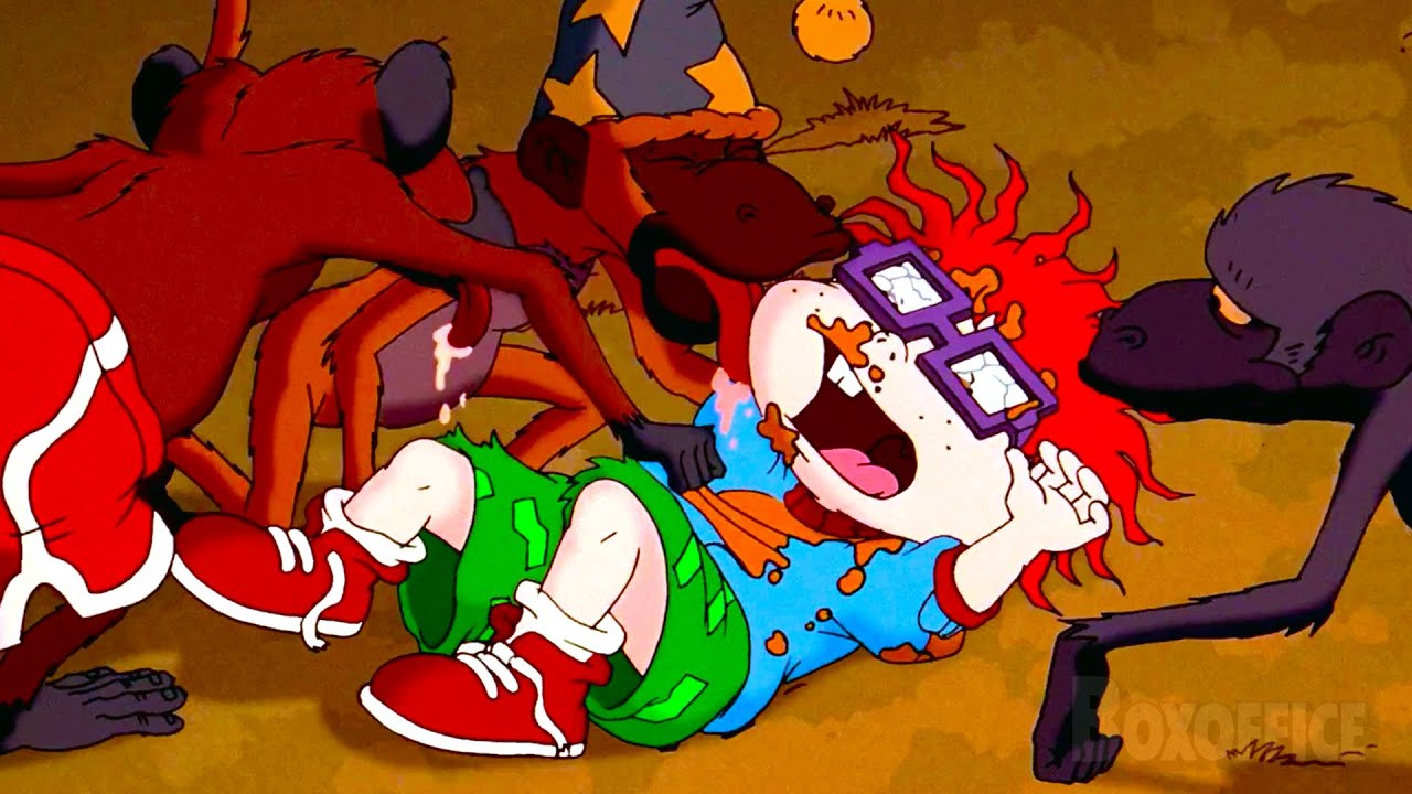 Rugrats vs. monos enfadados