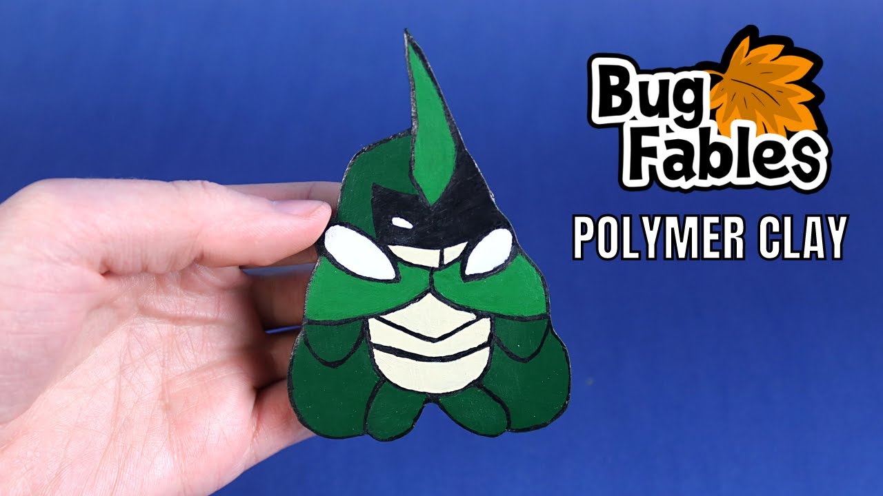 Making Kabbu (Bug Fables) - Polymer Clay Magnet Tutorial
