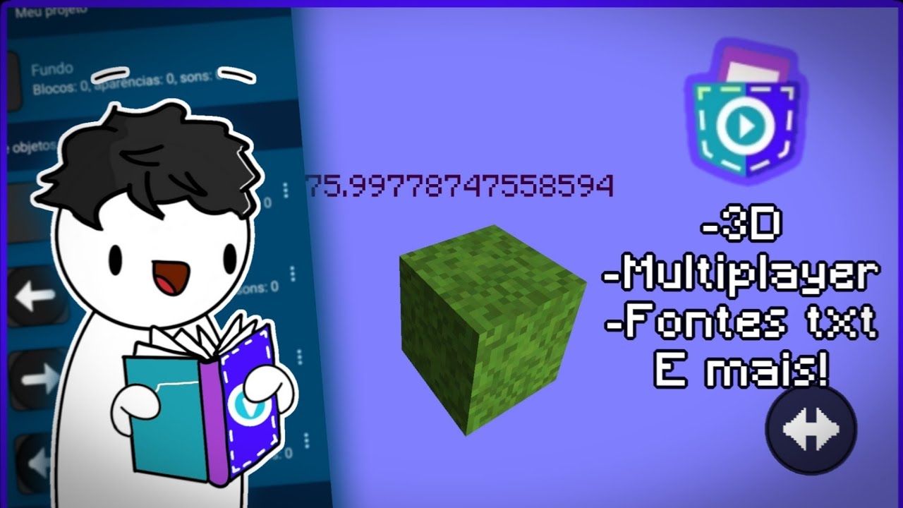 POCKET CODE COM 3D E MULTIPLAYER! TUDO SOBRE O NEW CATROID!