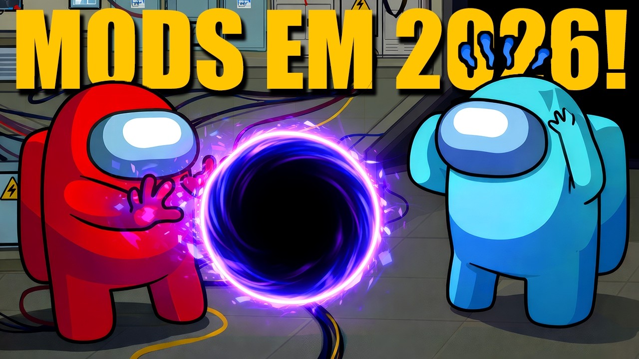 VOLTEI?! AMONG US com MODS EM 2026?!