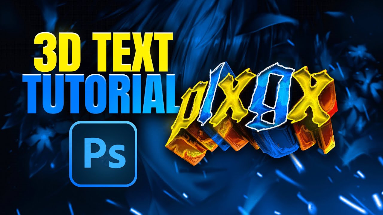How To Make *THE BEST* 3D TEXT in Photoshop in 2025!