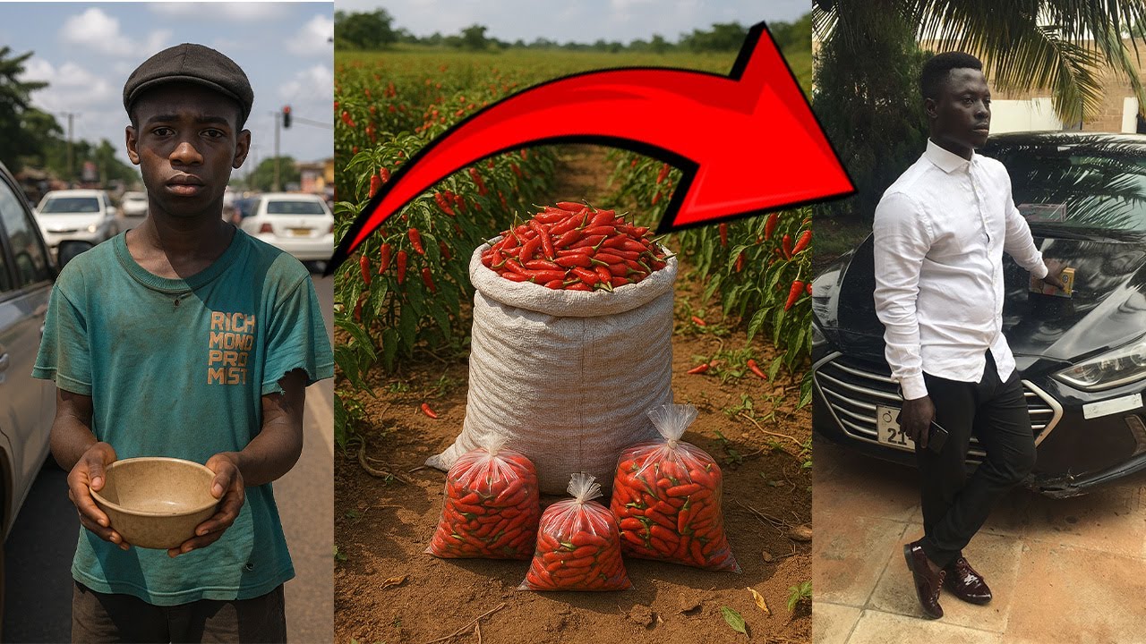 Begging on the Streets to Owning 33 Acres – Young Ghanaian Farmer Ato Forson.
