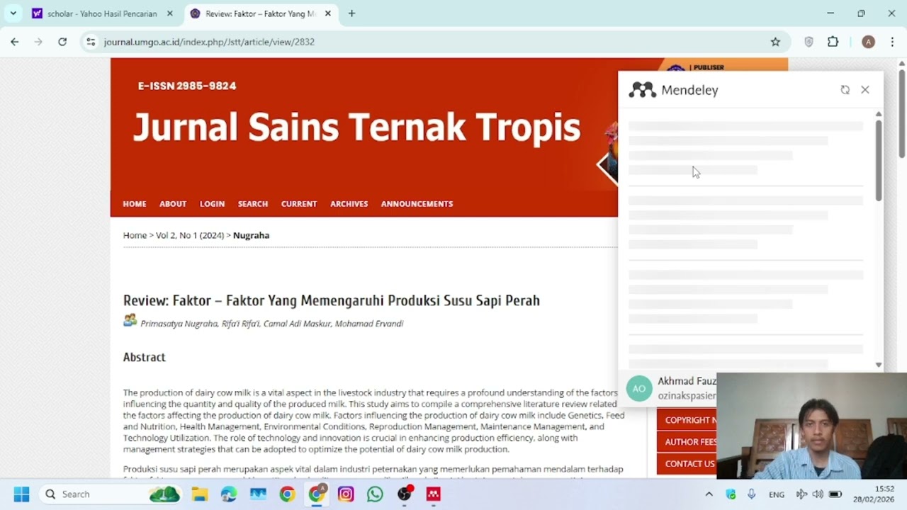 Praktikum 1_Aplikasi Komputer_Mendeley_Akhmad Fauzi(D1A023196