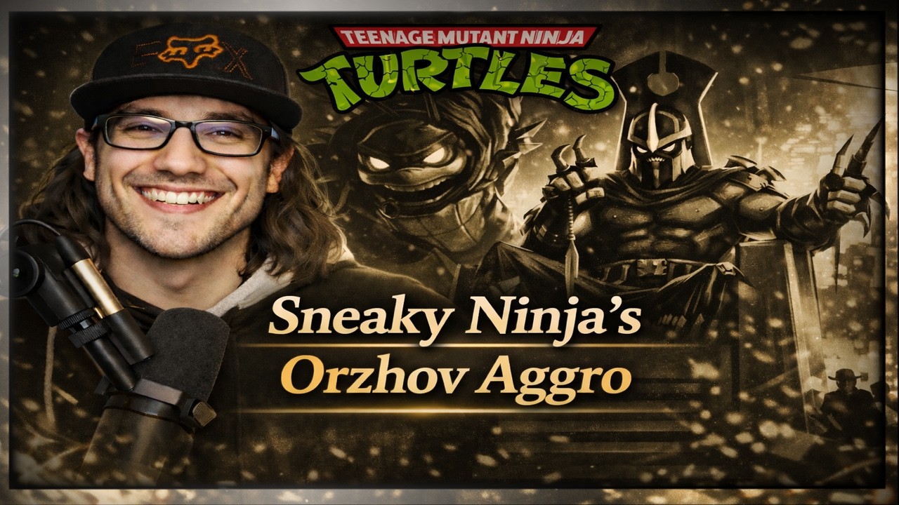 Dark Leo & Shredder Orzhov Sneak Deck | TMNT Early Access MTG Arena
