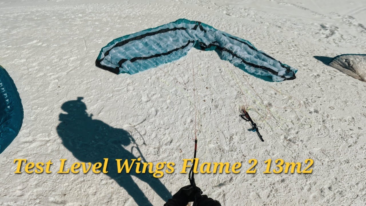 Level Wings Flame 2 13 - Le Grand Bornand Speedflying