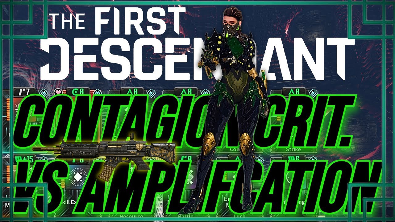 Freyna Contagion Crit. Vs Amplification. Full Build Setup. Fallen Hope Build. Showcase runs.#freyna