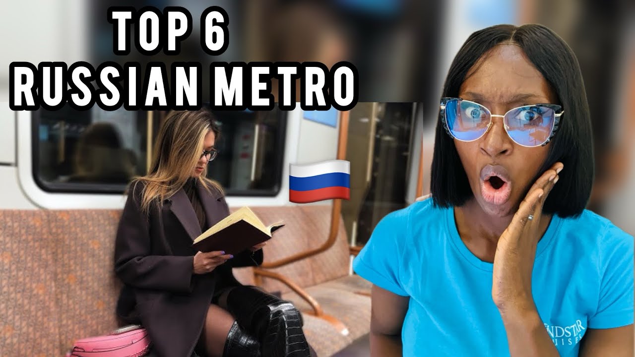 Top 6 Moscow Metro Stations Ahead of the Future! 4K #russia 🇷🇺 
