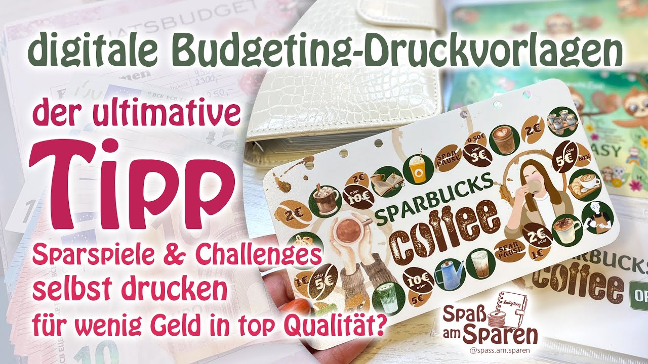 Der ultimative Tipp: digitale Sparspiele günstig & in toller Qualität drucken #sparspiele