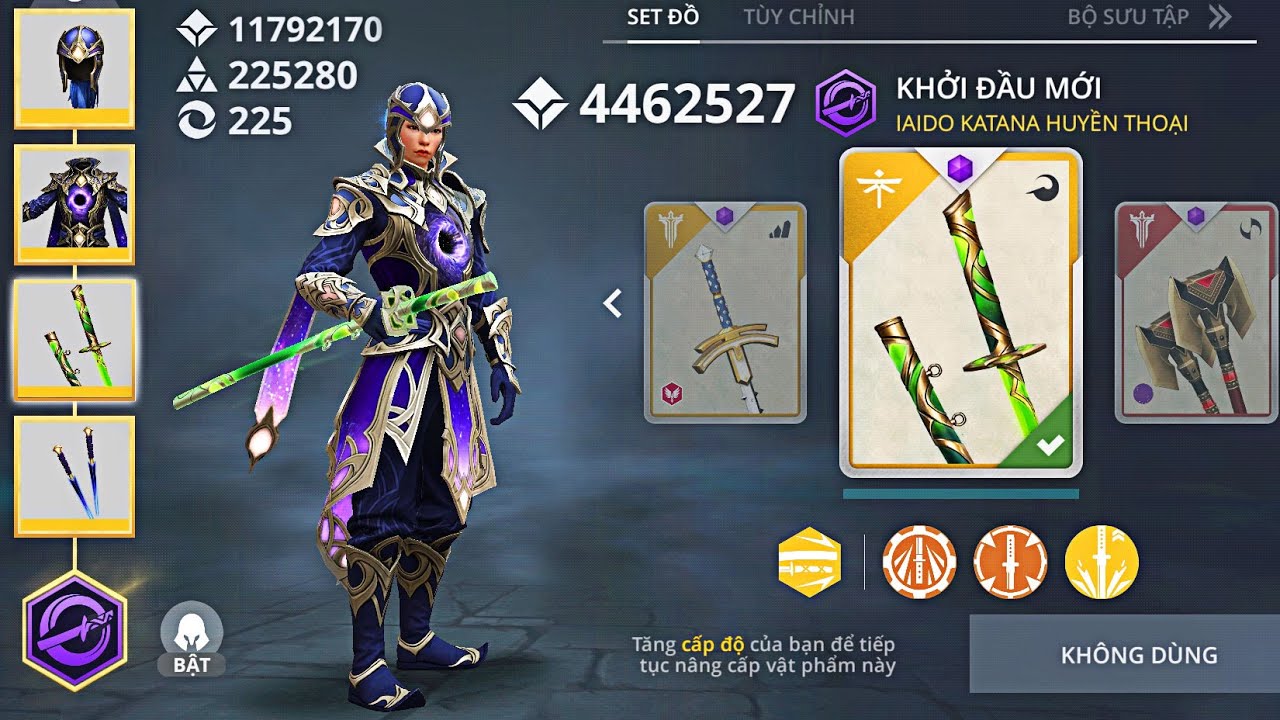 Shadow Fight 3: VOID'S DREAM Lv2-6 New Legendary Iaido Katana
