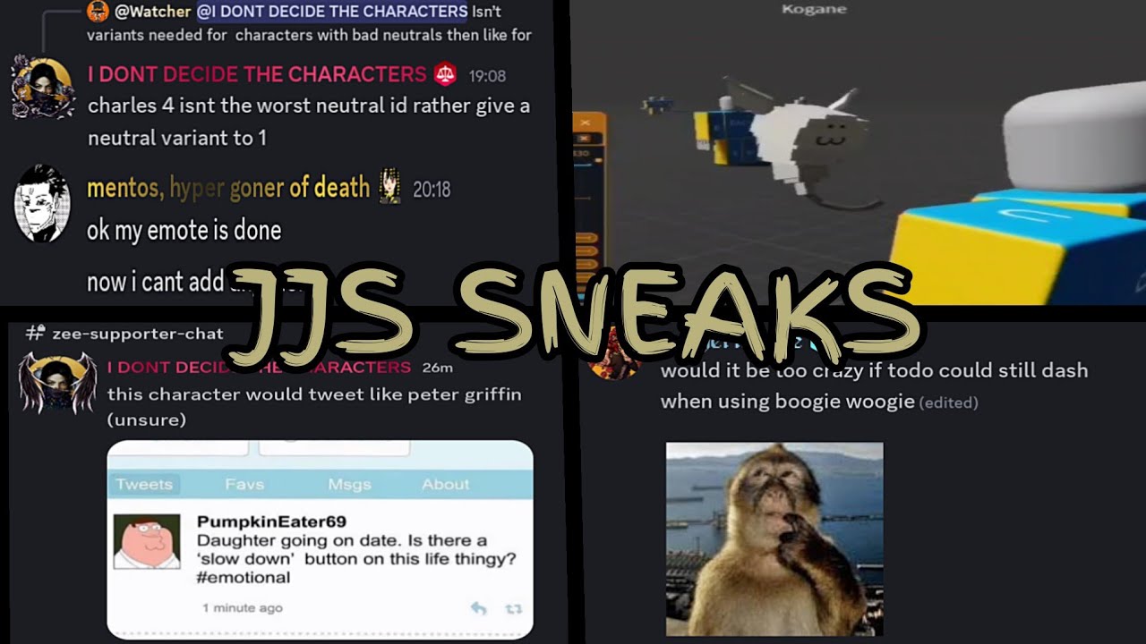 NEW CHARACTER HINTS + KOGANE EMOTE LEAK + TODO BUFF (JJS SNEAKS)