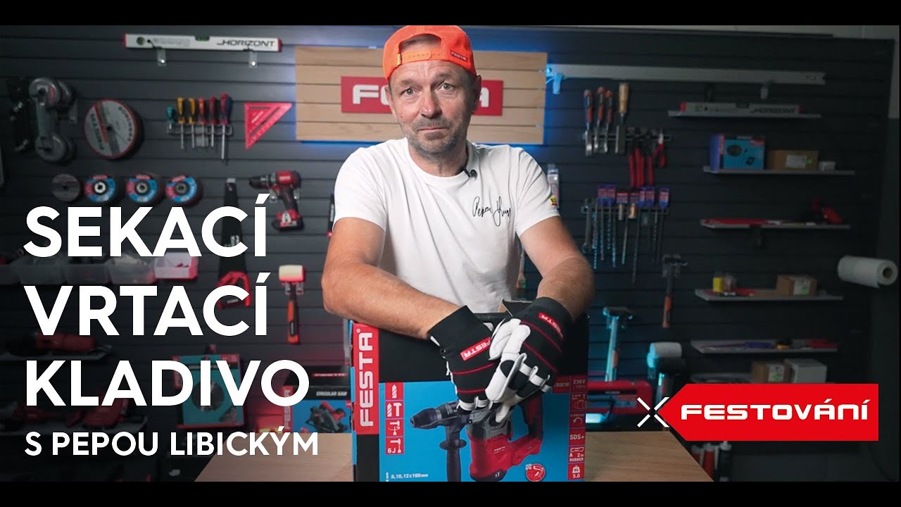 FESTOVÁNÍ S PEPOU LIBICKÝM – Sekací a vrtací kladivo