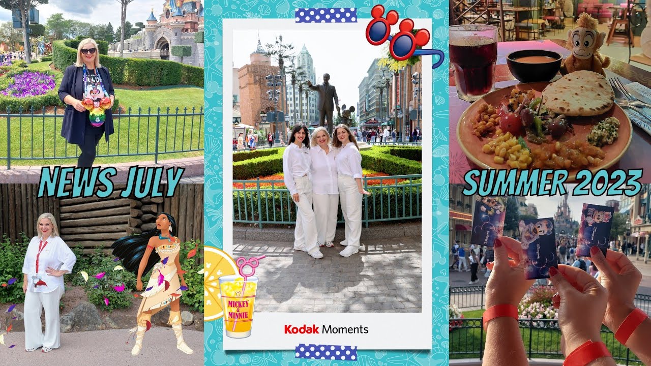 NEWS DISNEYLAND PARIS JULY SUMMER 2023 | AGRABAH CAFÉ RESTAURANT | ELEMENTAL´S FILM AND MORE