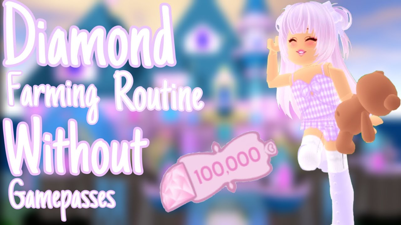 My diamond farming routine with NO GAMEPASSES Royale High