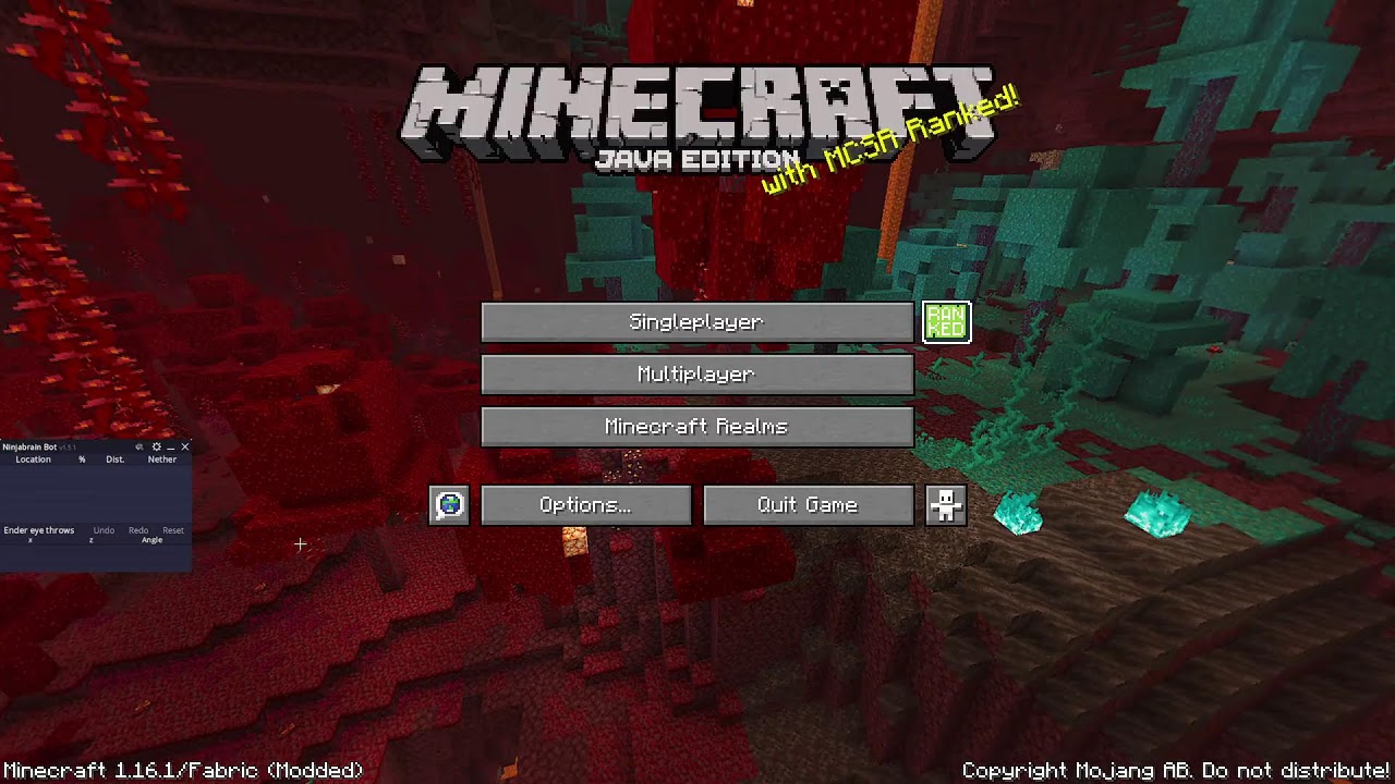 【Minecraft】 mcsr ranked 練習