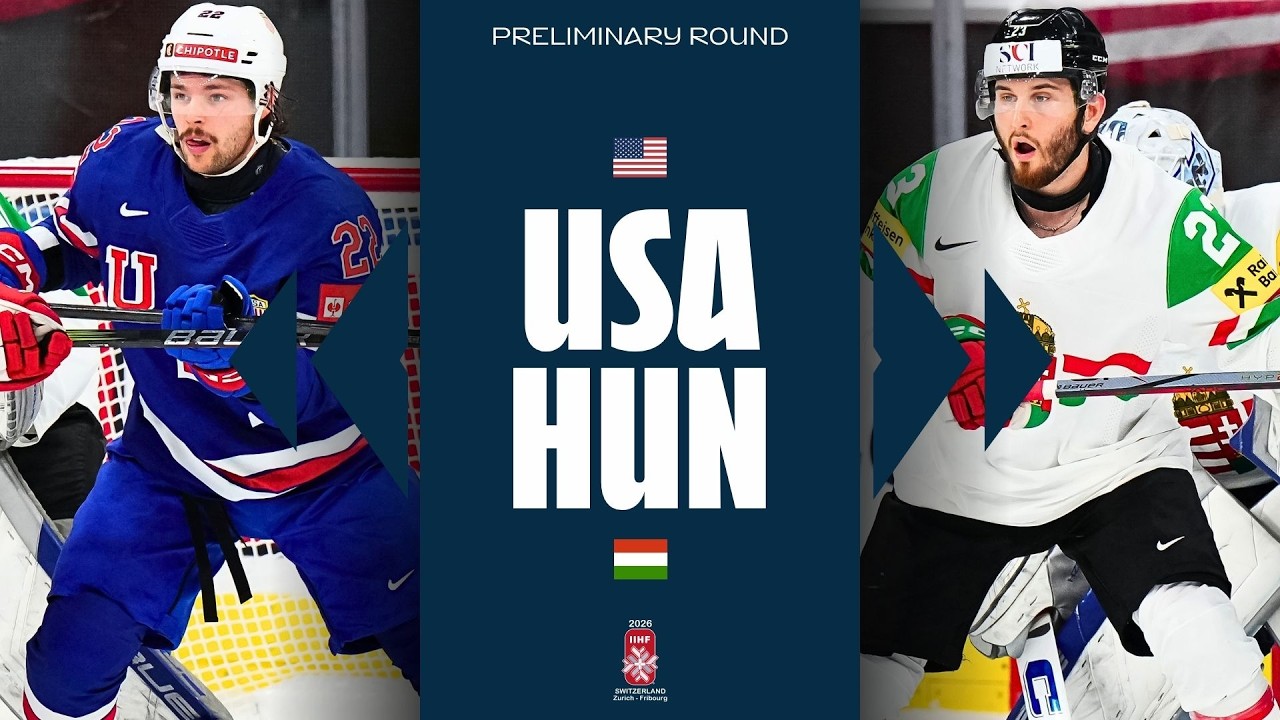 Highlights: USA vs Hungary | 2026 #MensWorlds