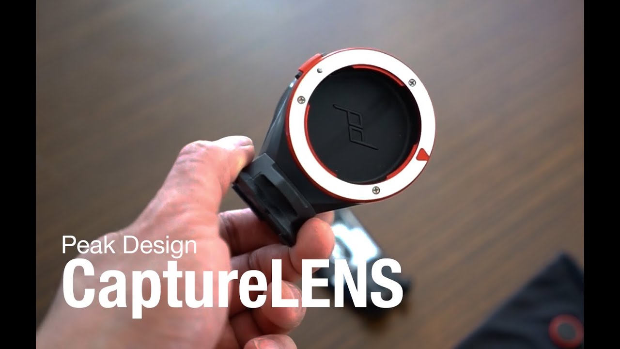 Peak Design Capture LENS Unboxing and Quick Review
