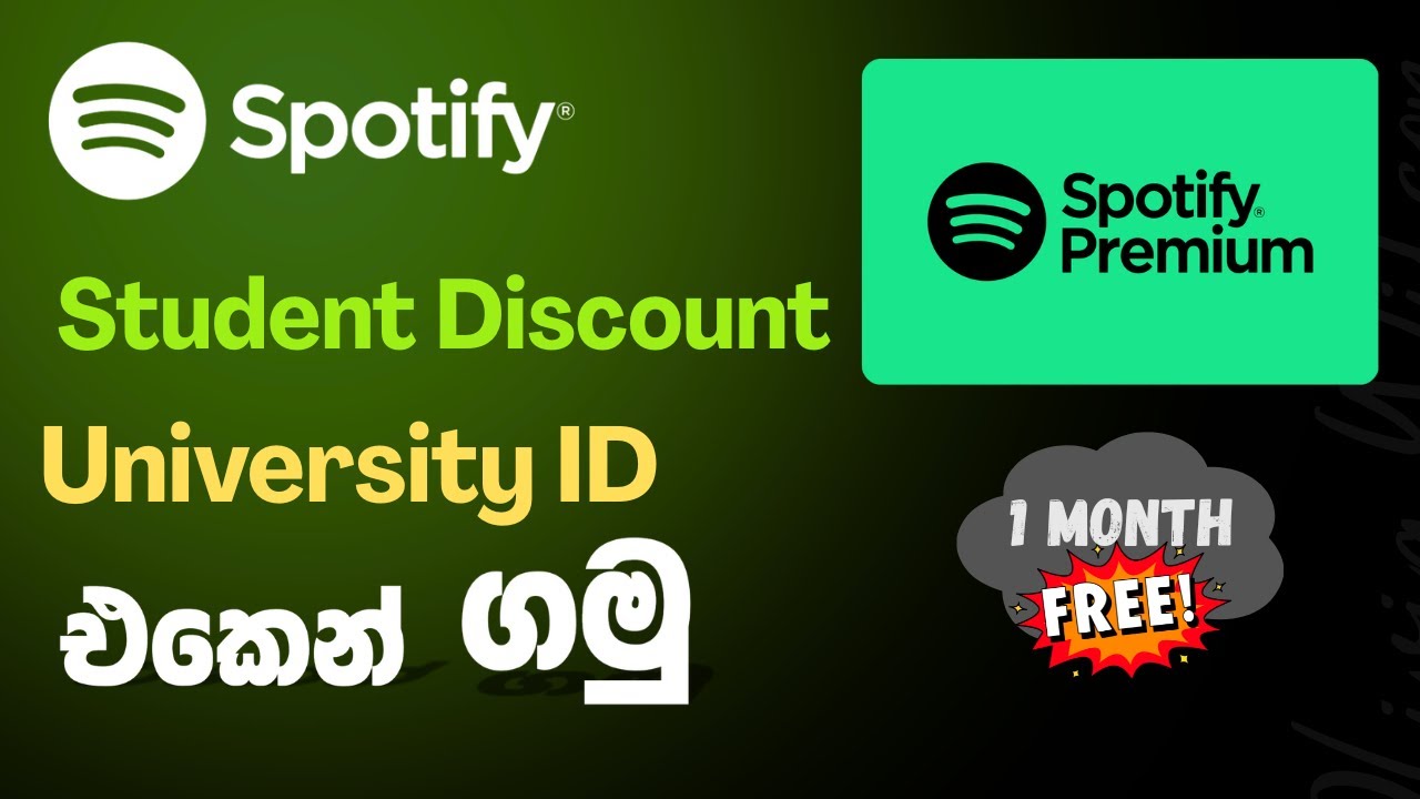 Spotify Premium Student Discount| Sinhala| TechKnowWhy#youtube