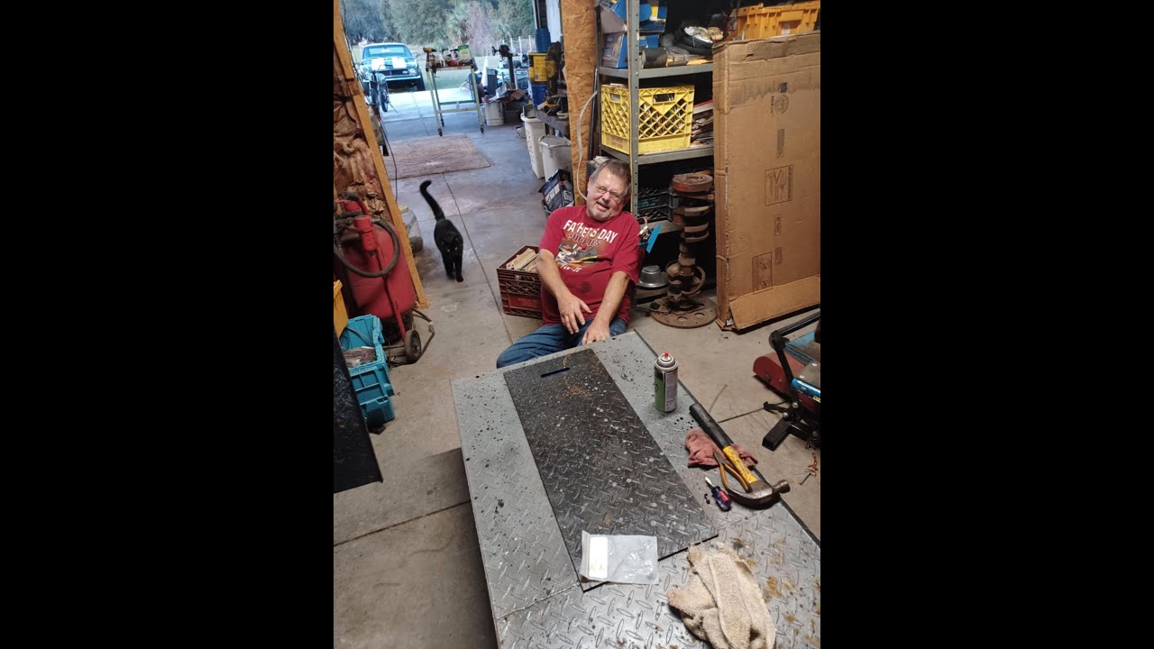 Harbor Freight Motorcycle lift table repair for Under 10 Dollars #motorcyclerepair #motorcycle #ATV