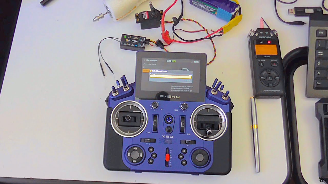FrSky X20 TANDEM - l'Aggiornamento FirmWare RX Archer R8 PRO OTA