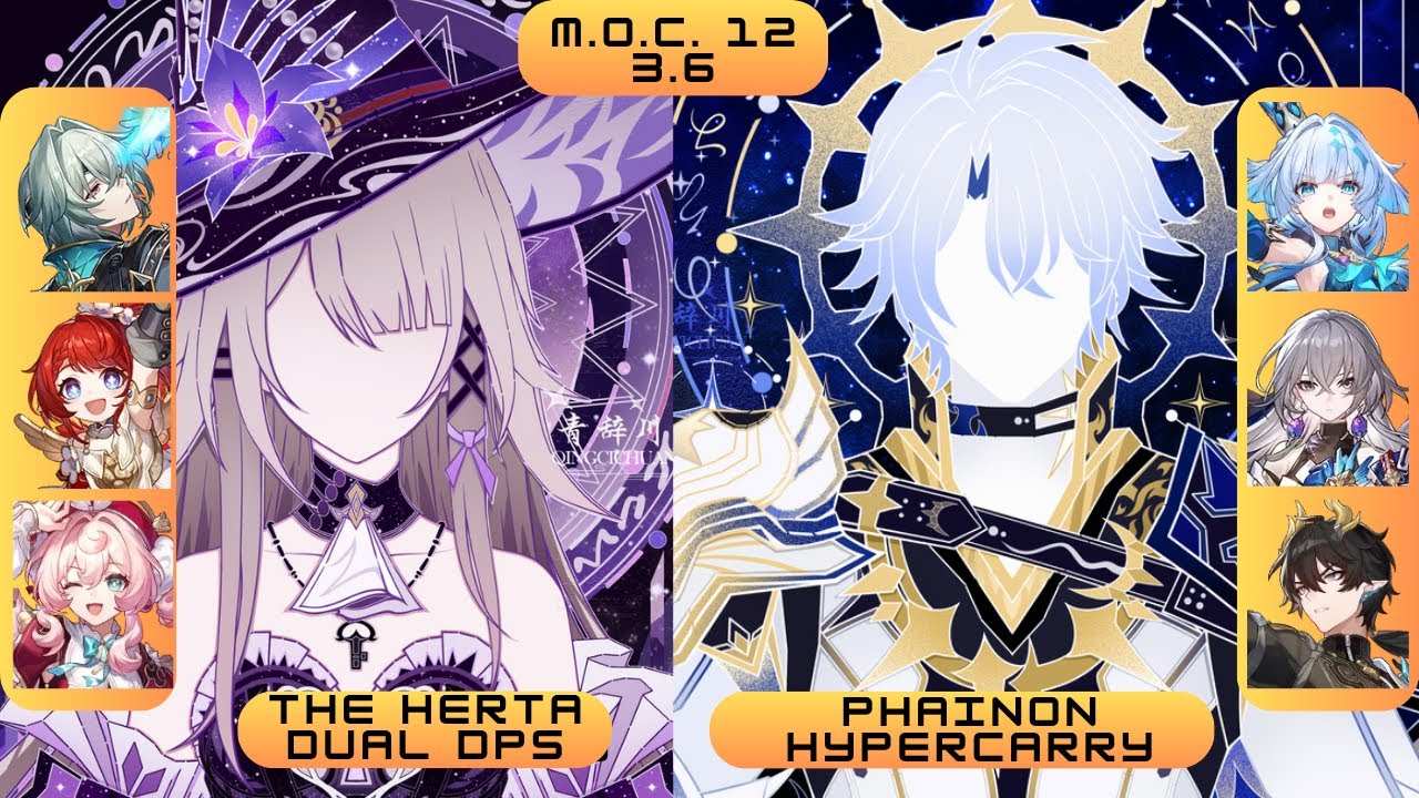 The Herta and Phainon are so amazing on MOC - Honkai Star Rail 3.6